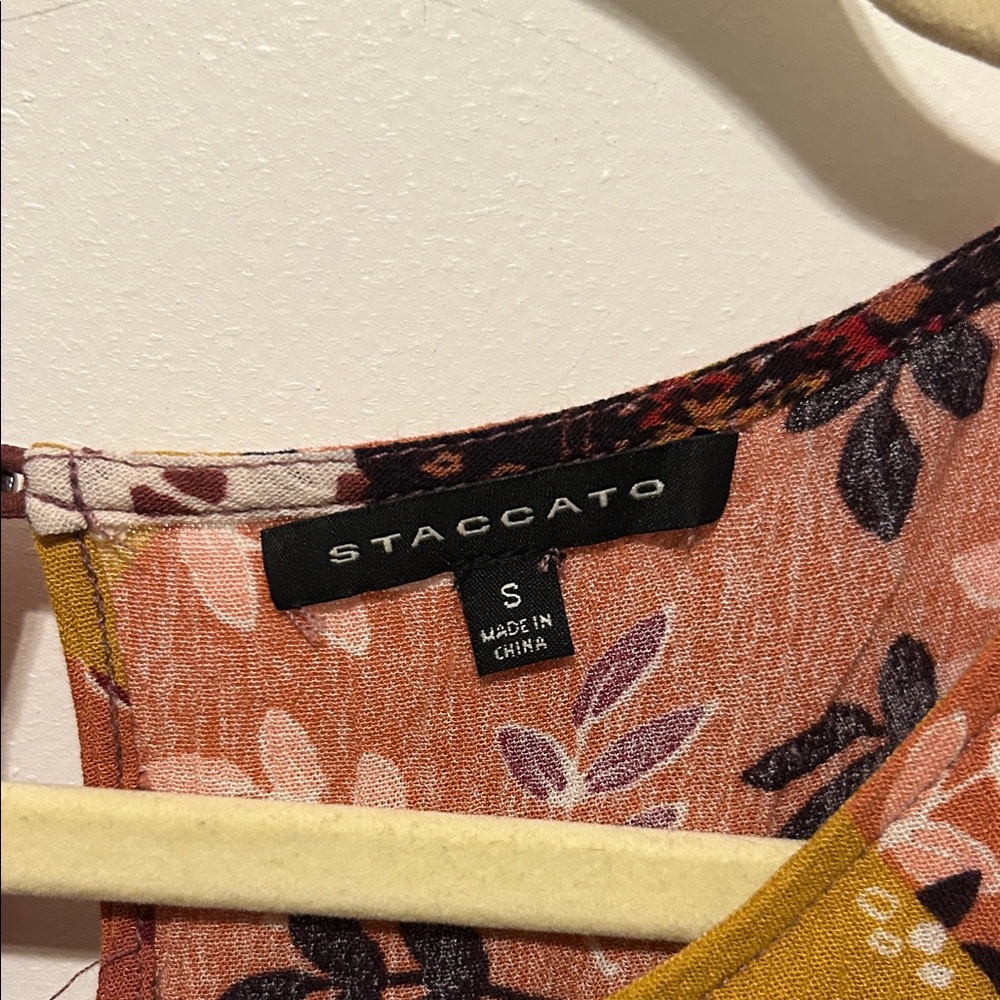 Staccato Multicolor Patchwork Tank Top - image 2